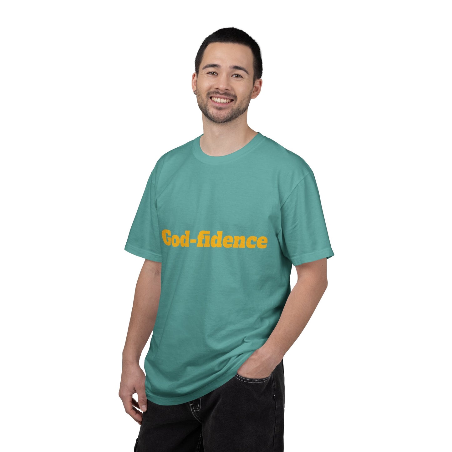 God-fidence T-Shirt — Joshua 1:9 Inspirational Faith Tee