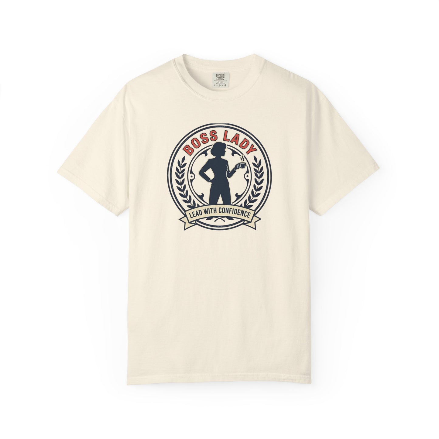 Boss Lady T-Shirt — 'Lead With Confidence' Women's Empowerment Tee