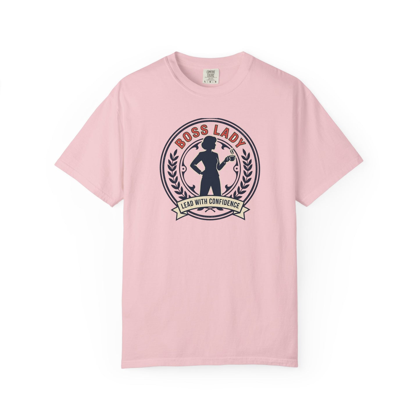 Boss Lady T-Shirt — 'Lead With Confidence' Women's Empowerment Tee