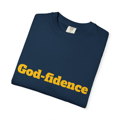 God-fidence T-Shirt — Joshua 1:9 Inspirational Faith Tee