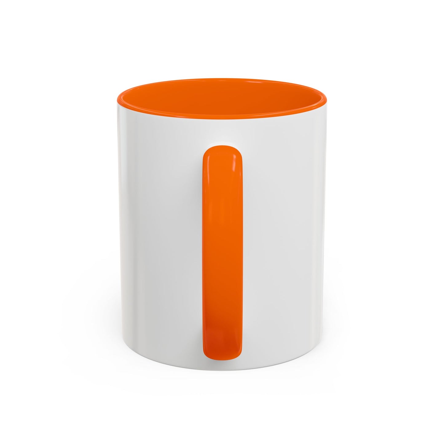 Accent Coffee Mug — 'Good-Fidence' Retro Yellow Typography Coffee Mug